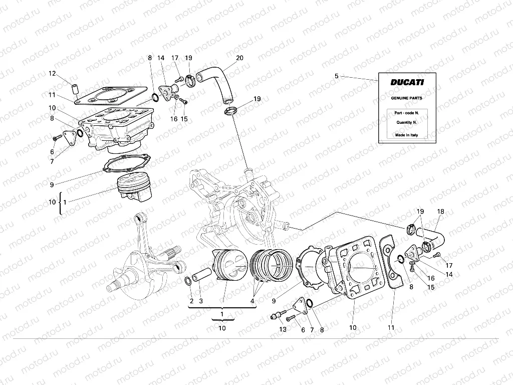 CYLINDERS - PISTONS