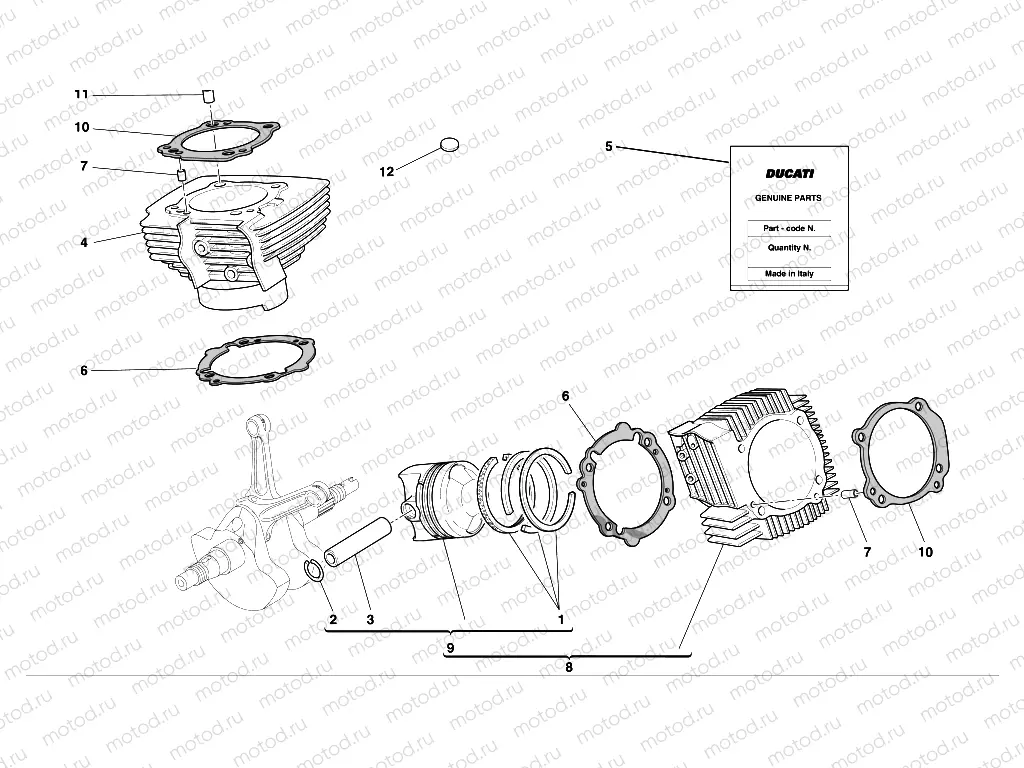 CYLINDERS - PISTONS