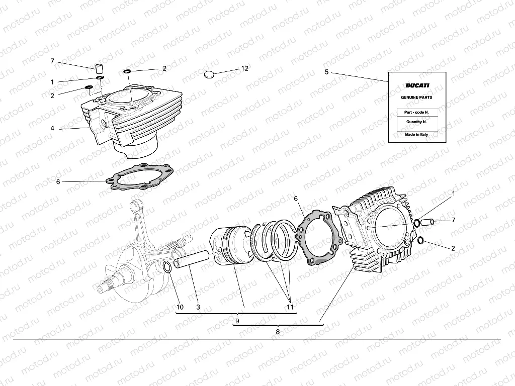 Cylinders - pistons