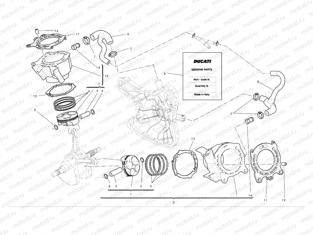 Cylinders - pistons