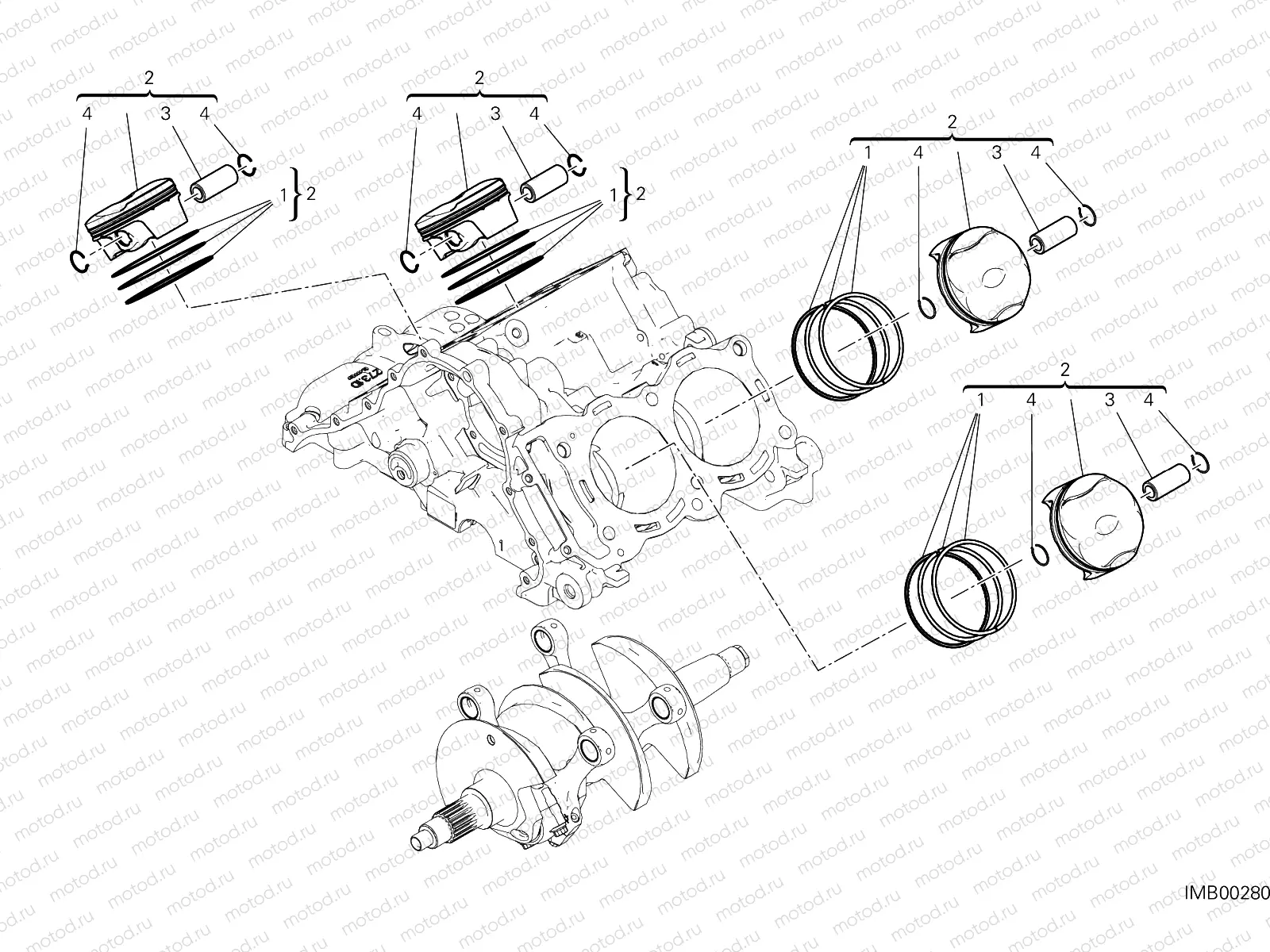 CYLINDERS - PISTONS