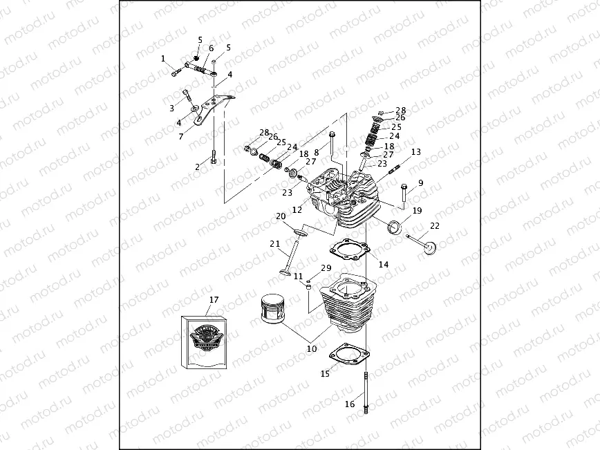 CYLINDERS, VALVES & HEADS - V2â¢ EVOLUTION (1 OF 2)
