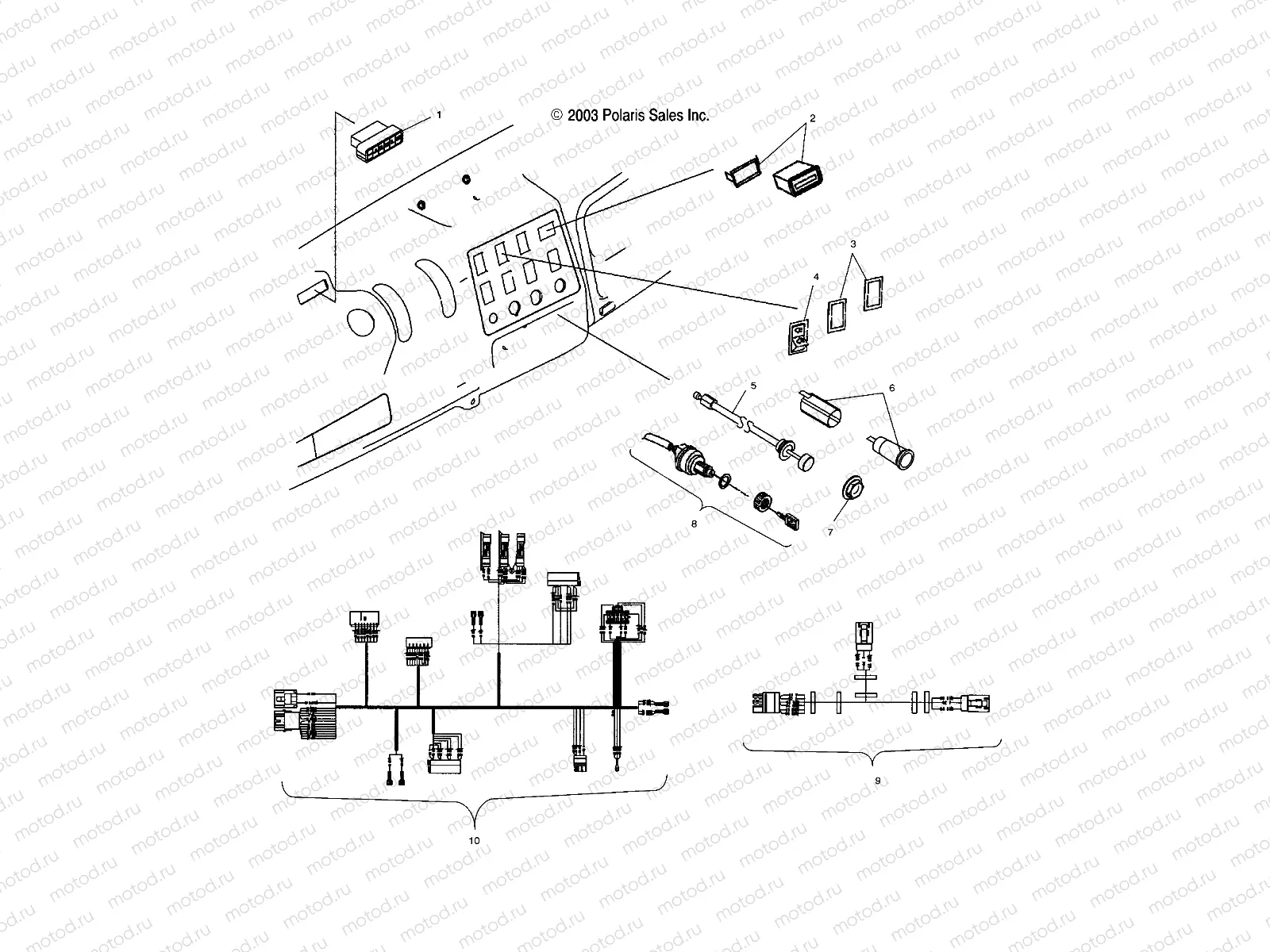 DASH INSTRUMENTS and CONTROLS  - A04RB63AA (4989328932A07) | DASH INSTRUMENTS and CONTROLS  - A04RB63AA (4989328932A07)