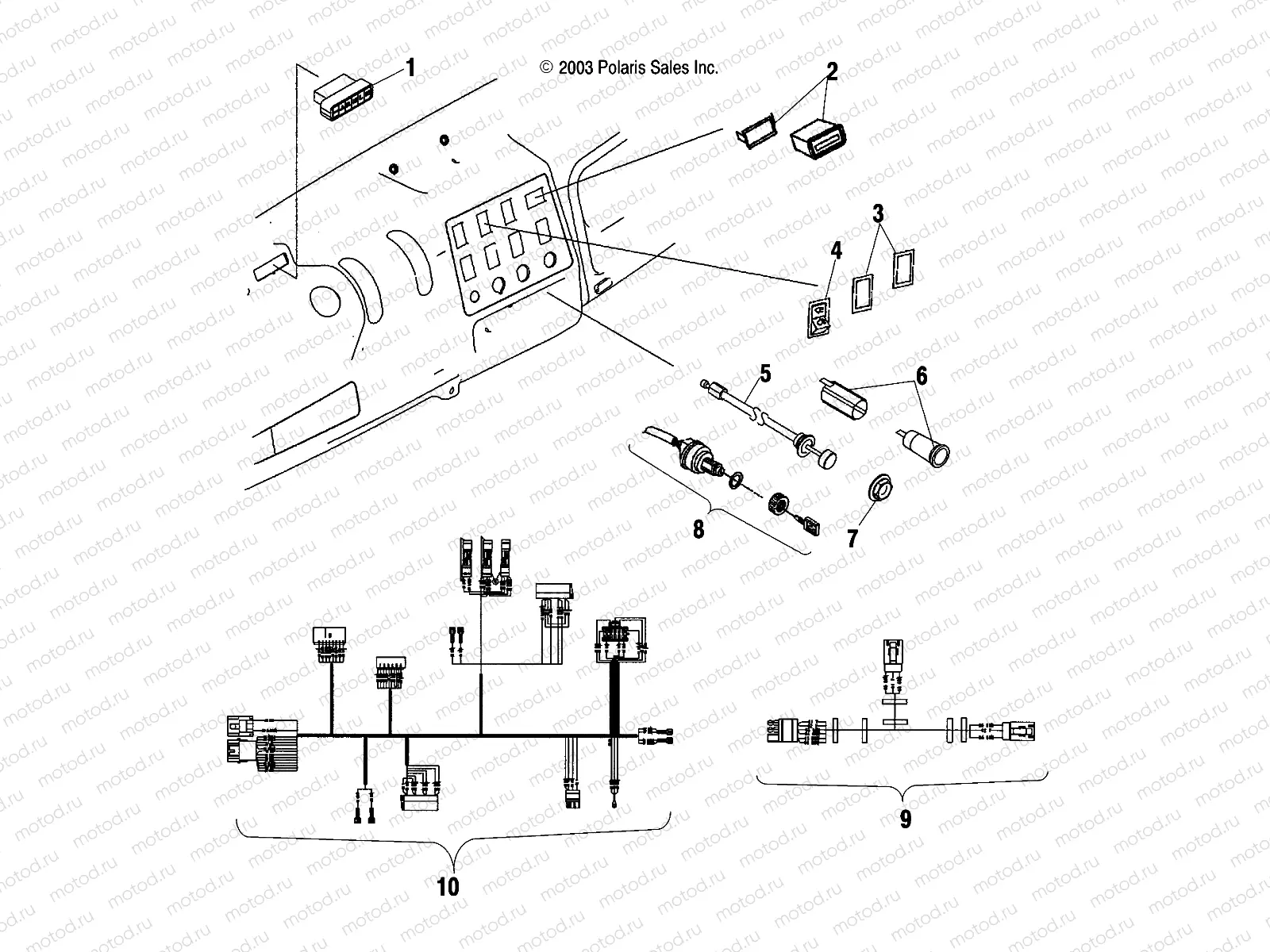 DASH INSTRUMENTS and CONTROLS - C11RB63AA/AB (4985628562A06) | DASH INSTRUMENTS and CONTROLS - C11RB63AA/AB (4985628562A06)