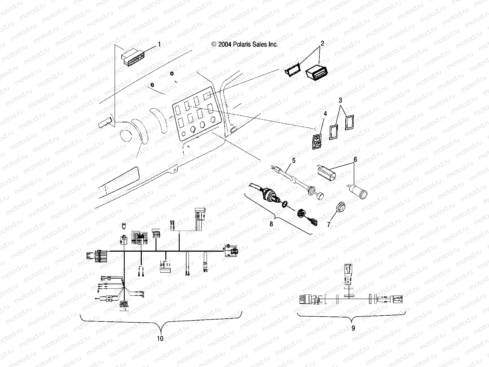 DASH INSTRUMENTS and CONTROLS  - R05RB63AA (4998179817A07) | DASH INSTRUMENTS and CONTROLS  - R05RB63AA (4998179817A07)