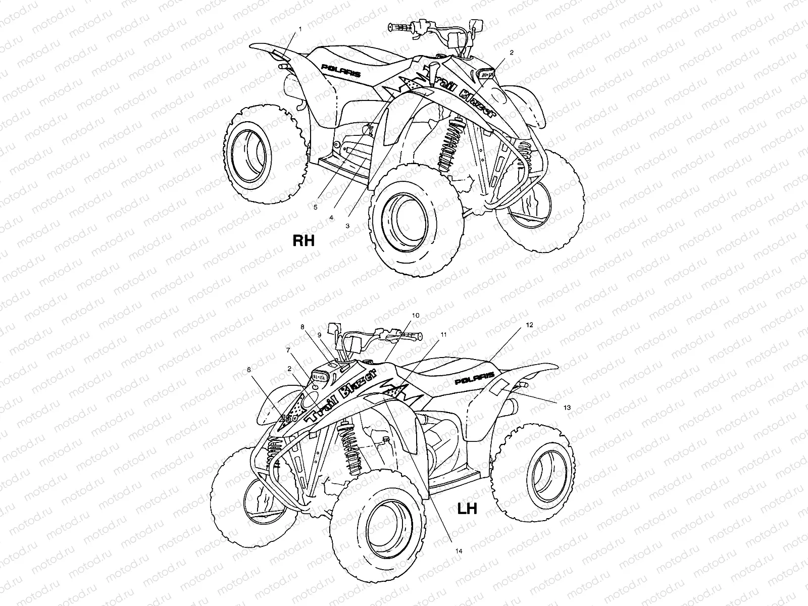 DECALS - A00BA25CA (4954825482A011) | DECALS - A00BA25CA (4954825482A011)