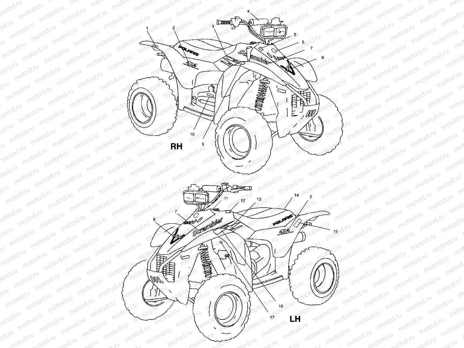 DECALS - A00BG50AA (4954855485B001) | DECALS - A00BG50AA (4954855485B001)