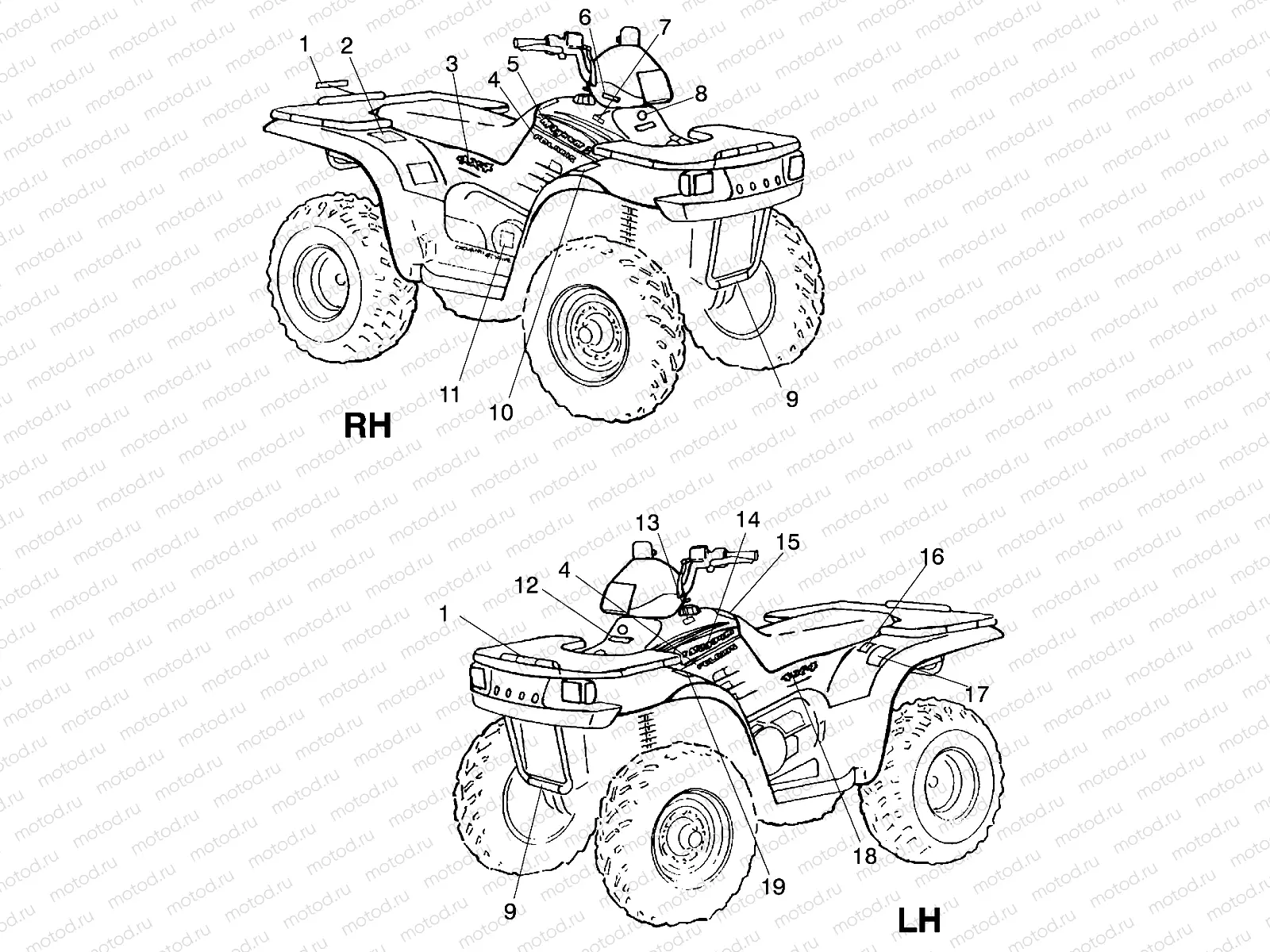 DECALS - A00CD50AA (4954885488A010) | DECALS - A00CD50AA (4954885488A010)