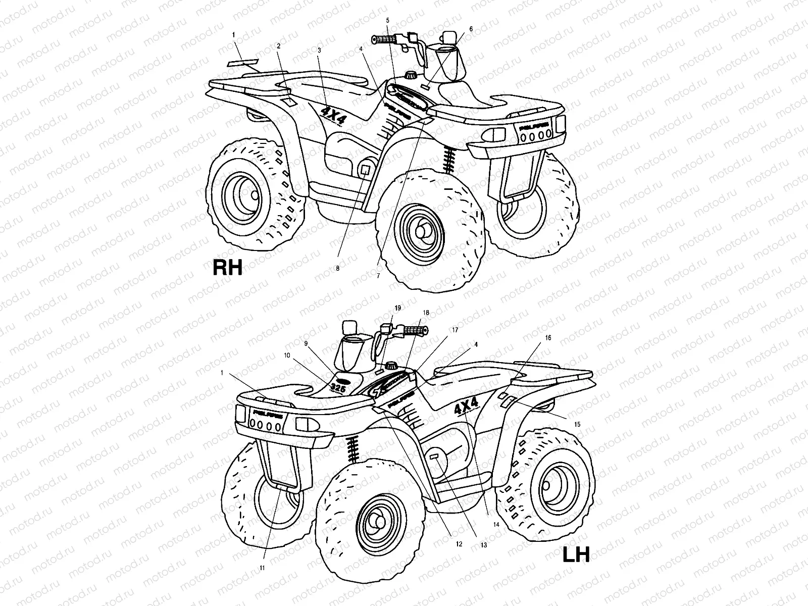 DECALS - A00CK32AA (4954895489A010) | DECALS - A00CK32AA (4954895489A010)