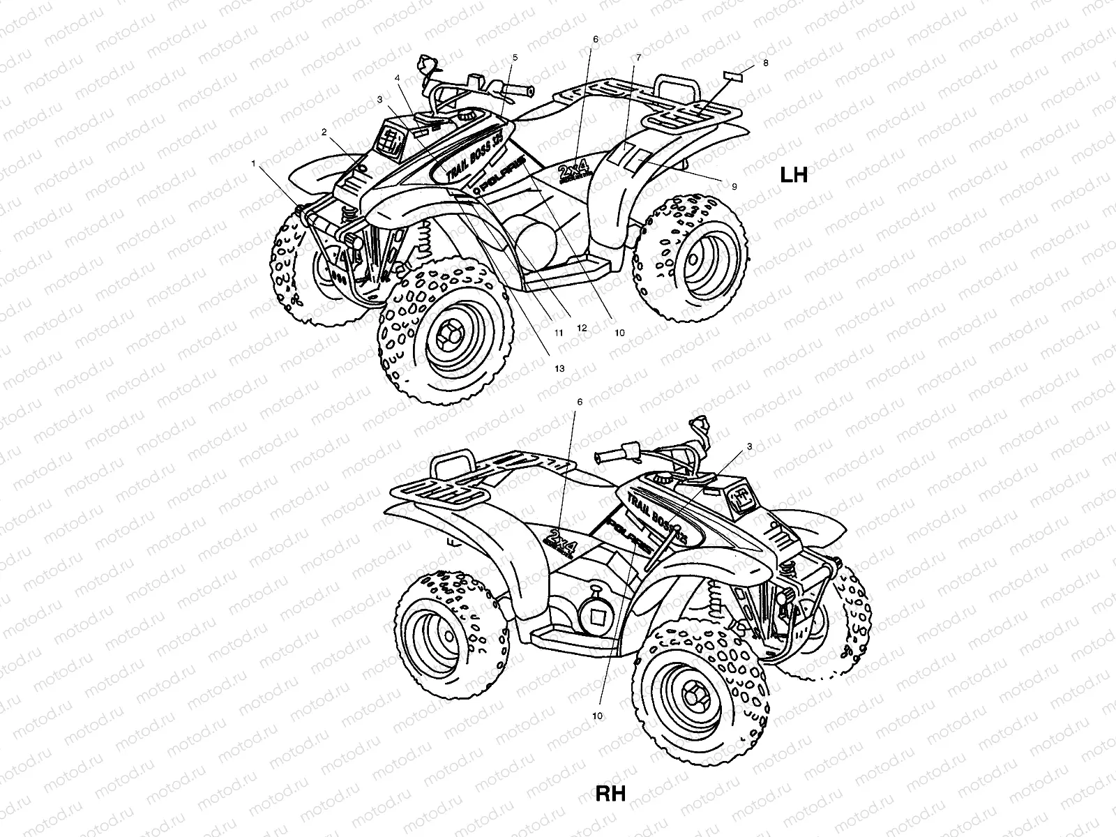 DECALS - A01AA32AA (4963816381A006) | DECALS - A01AA32AA (4963816381A006)