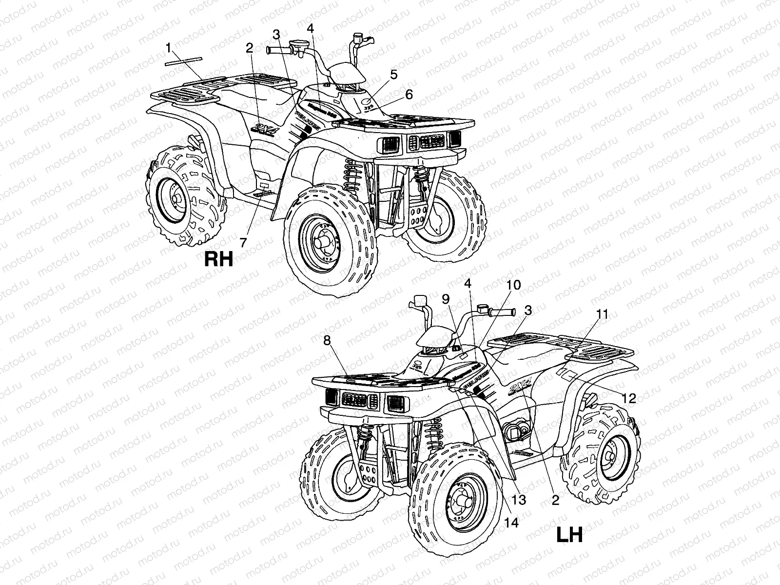 DECALS - A01CB32AA (4963966396A008) | DECALS - A01CB32AA (4963966396A008)