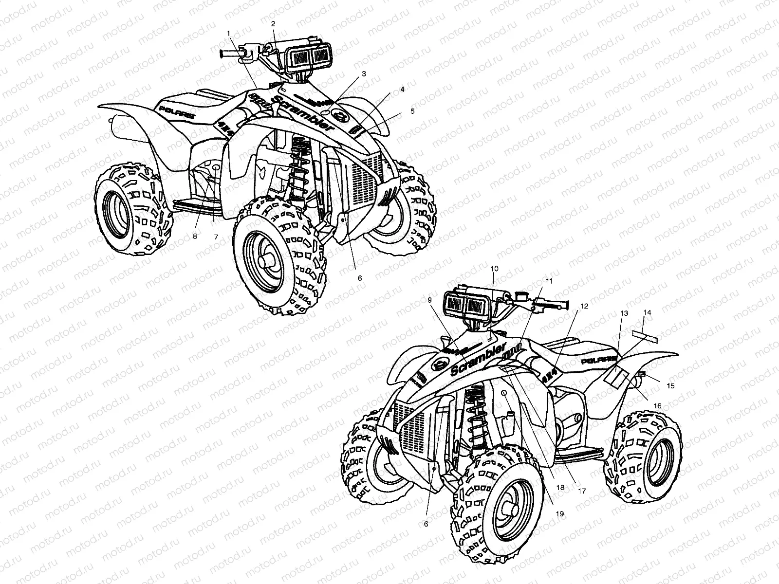 DECALS - A02BG50AC (4970027002D14) | DECALS - A02BG50AC (4970027002D14)