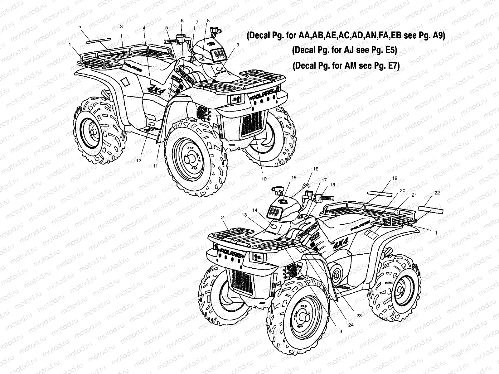 DECALS - A02CH50AL (4967436743E06) | DECALS - A02CH50AL (4967436743E06)