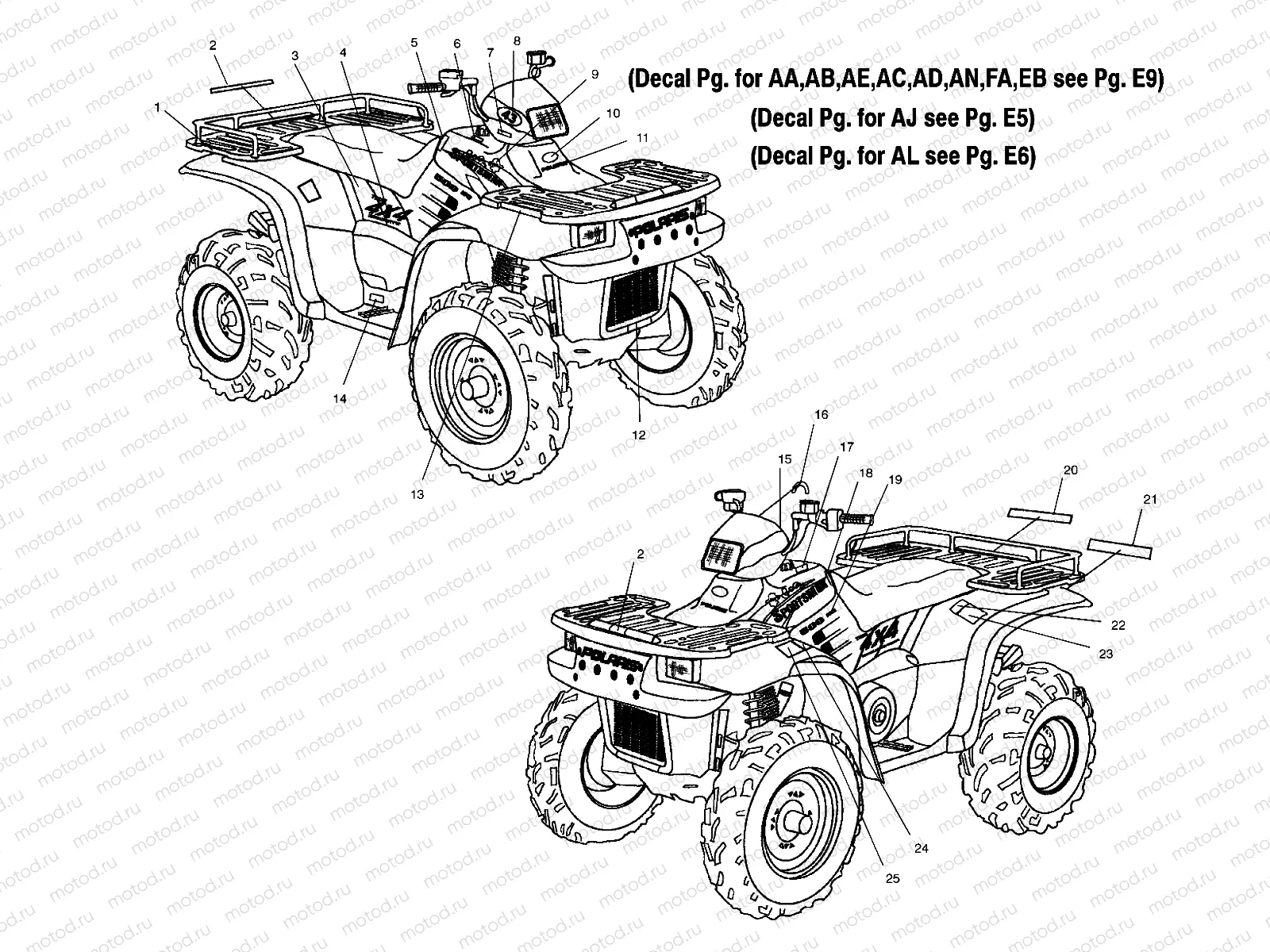 DECALS - A02CH50AM (4967436743E07) | DECALS - A02CH50AM (4967436743E07)