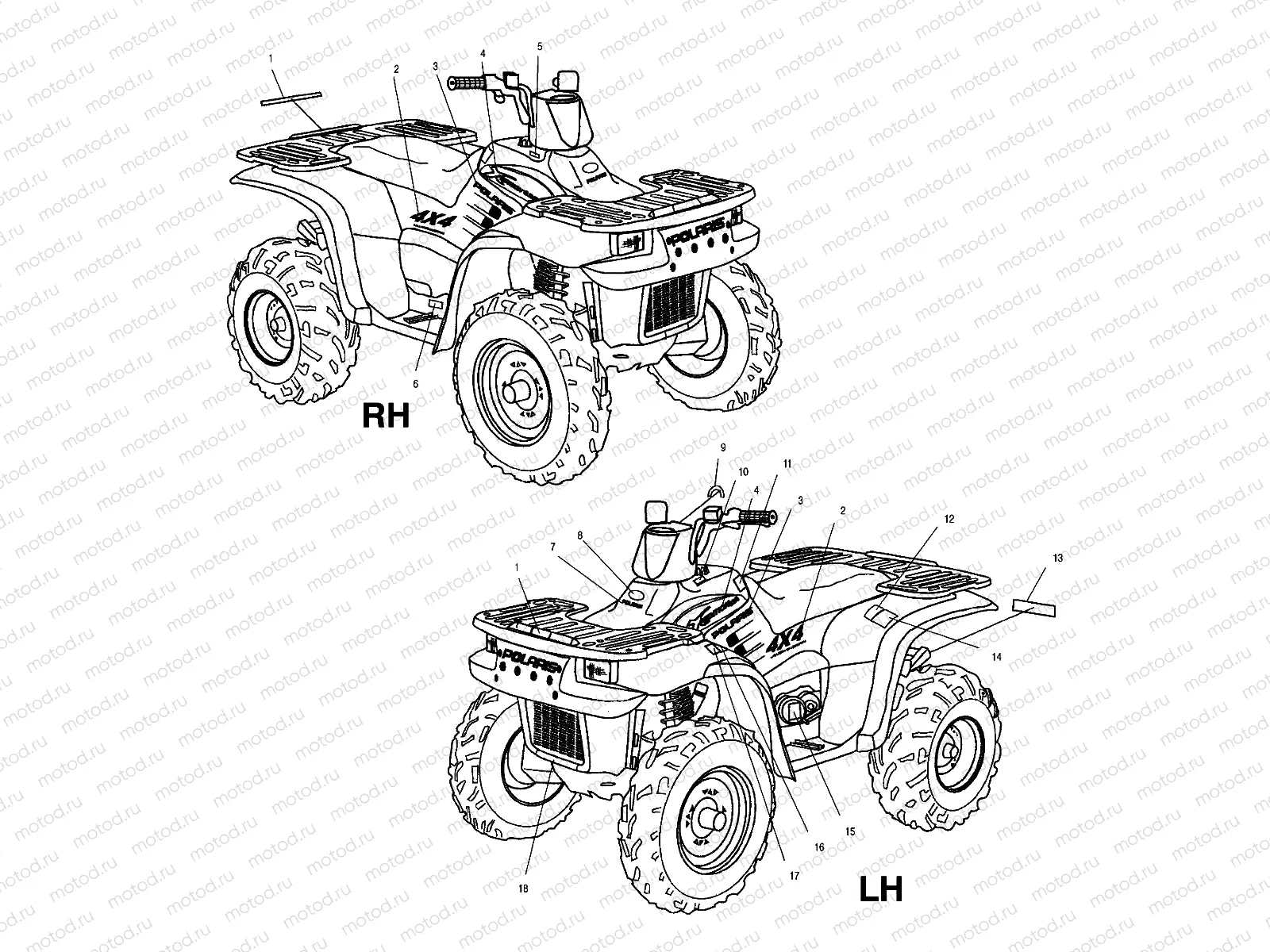 DECALS - A02CK32AA (4970287028A08) | DECALS - A02CK32AA (4970287028A08)