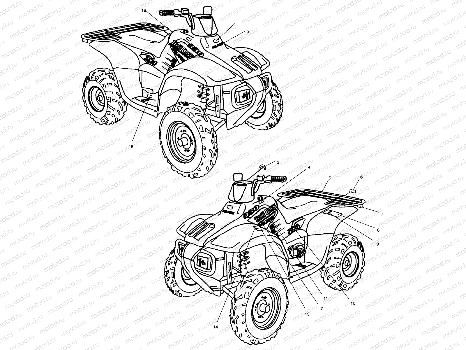 DECALS - A03CA32AA (4978627862A05) | DECALS - A03CA32AA (4978627862A05)