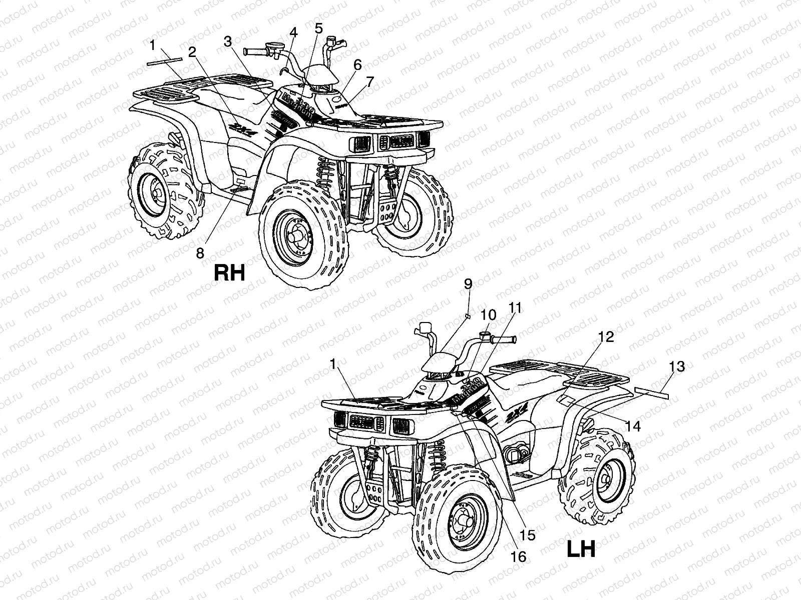 DECALS - A03CB32AA/FC (4975157515A08) | DECALS - A03CB32AA/FC (4975157515A08)