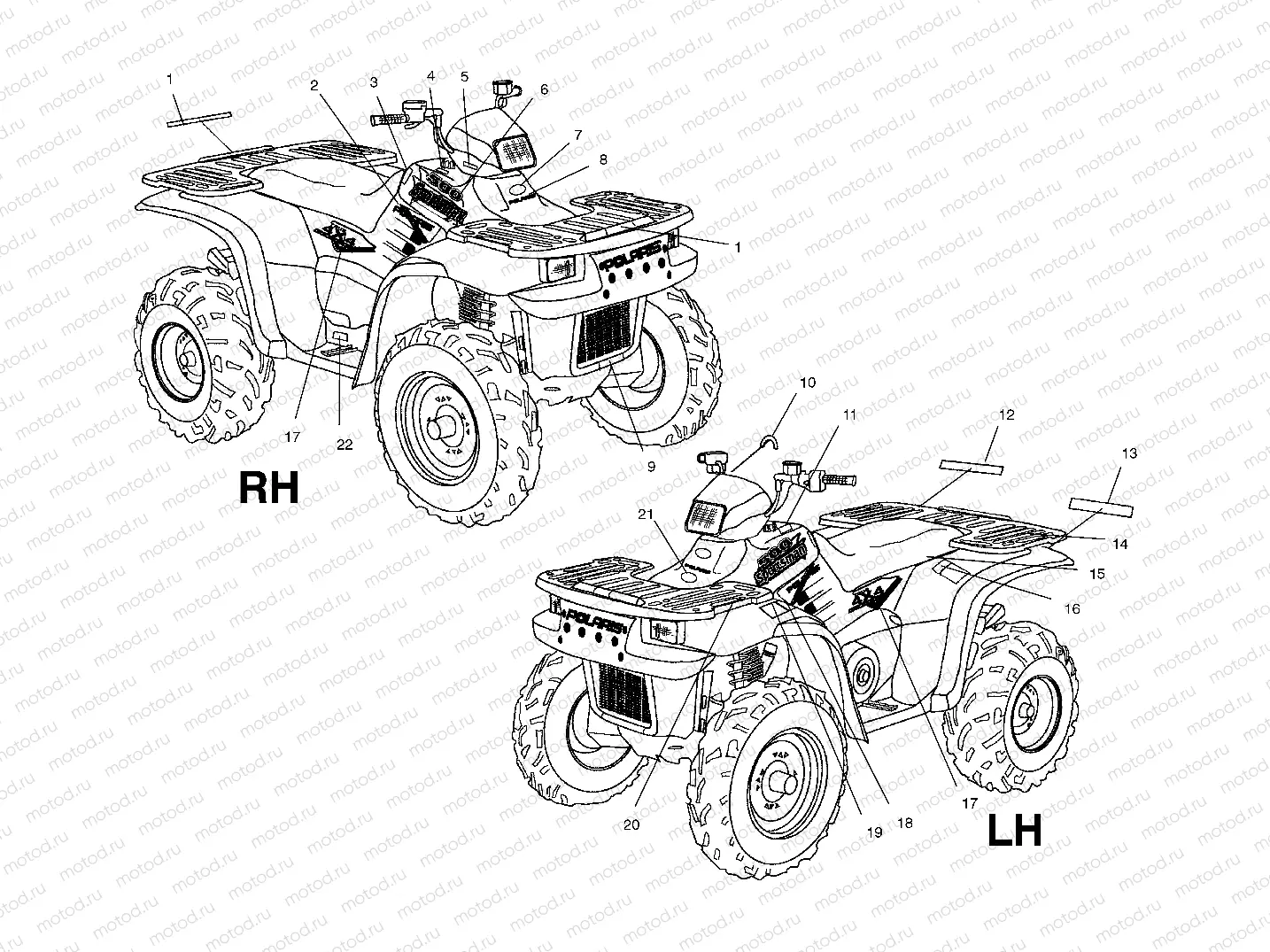 DECALS - A03CH50AA/AB/AC/AD/AE/AH/AJ (4975417541A09) | DECALS - A03CH50AA/AB/AC/AD/AE/AH/AJ (4975417541A09)