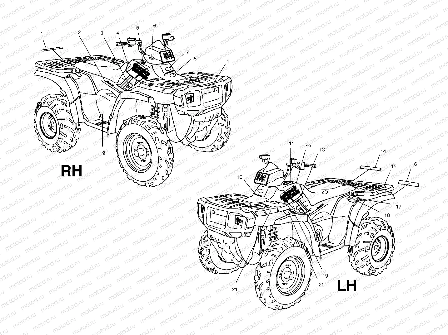 DECALS - A04CH50AA/AC/AE/AG (4986088608A09) | DECALS - A04CH50AA/AC/AE/AG (4986088608A09)