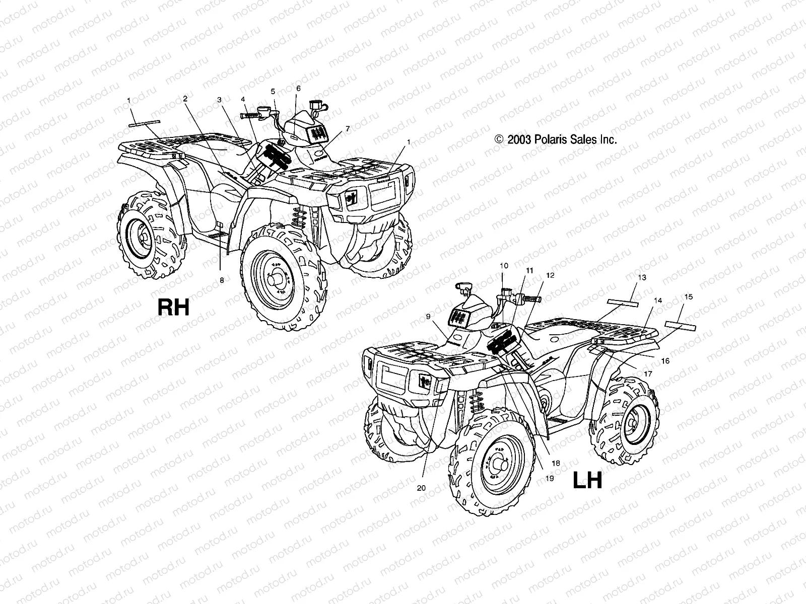 DECALS - A04CH50AQ/AR/AS/AW (4987288728A10) | DECALS - A04CH50AQ/AR/AS/AW (4987288728A10)