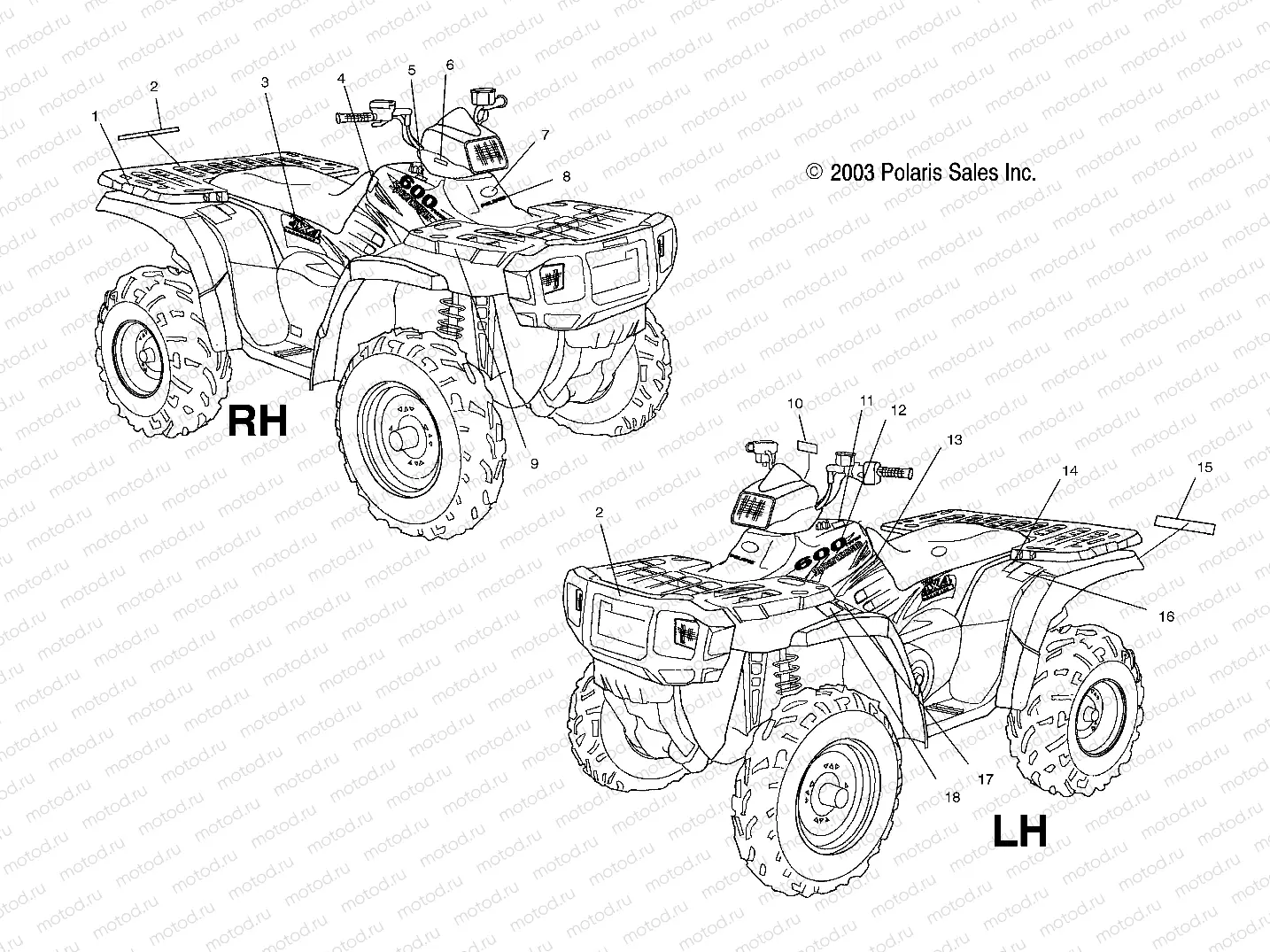 DECALS - A04CH59AK/AL/AN/AQ/AW (4987318731A09) | DECALS - A04CH59AK/AL/AN/AQ/AW (4987318731A09)
