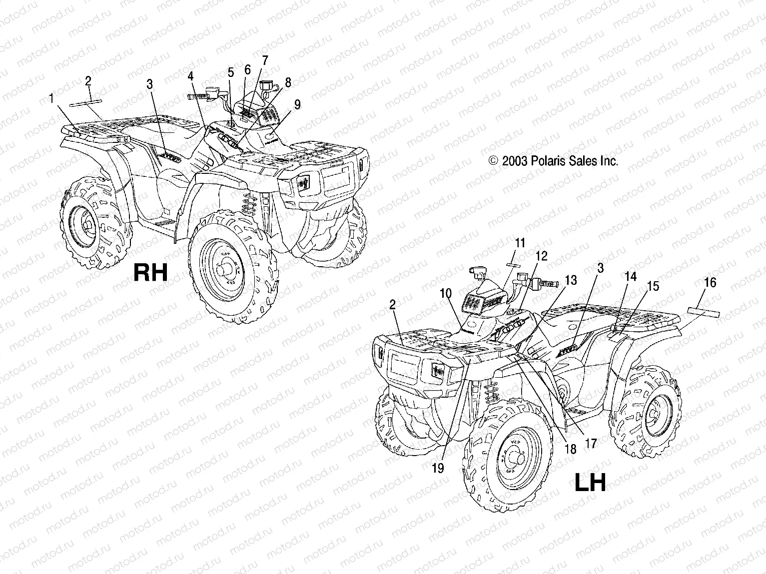 DECALS - A04CH68AP/AQ/AU/CU (4987468746A09) | DECALS - A04CH68AP/AQ/AU/CU (4987468746A09)