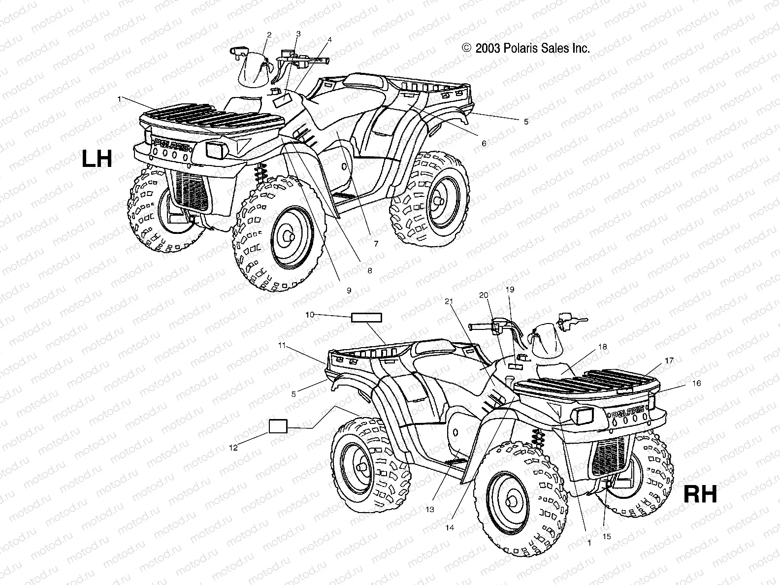 DECALS - A04JD32AA (4977487748A13) | DECALS - A04JD32AA (4977487748A13)