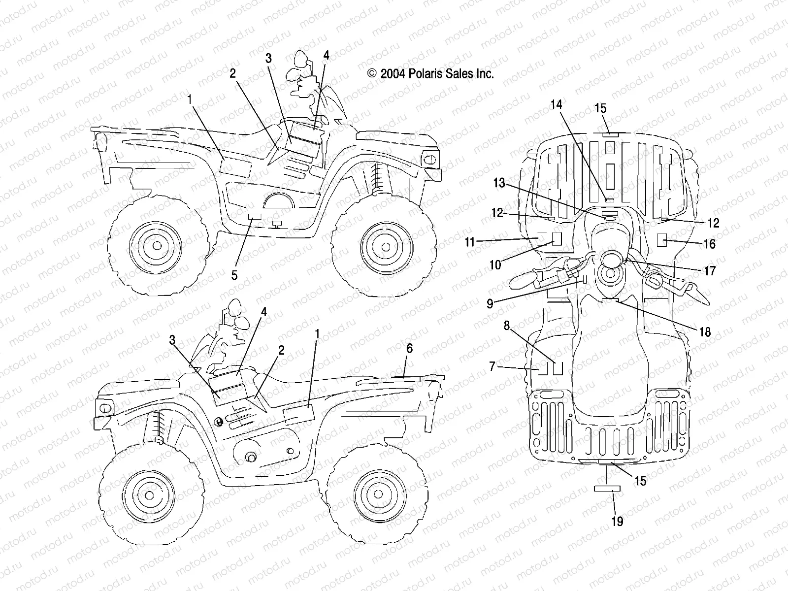 DECALS - A05CA32EA (4999200489920048A05) | DECALS - A05CA32EA (4999200489920048A05)