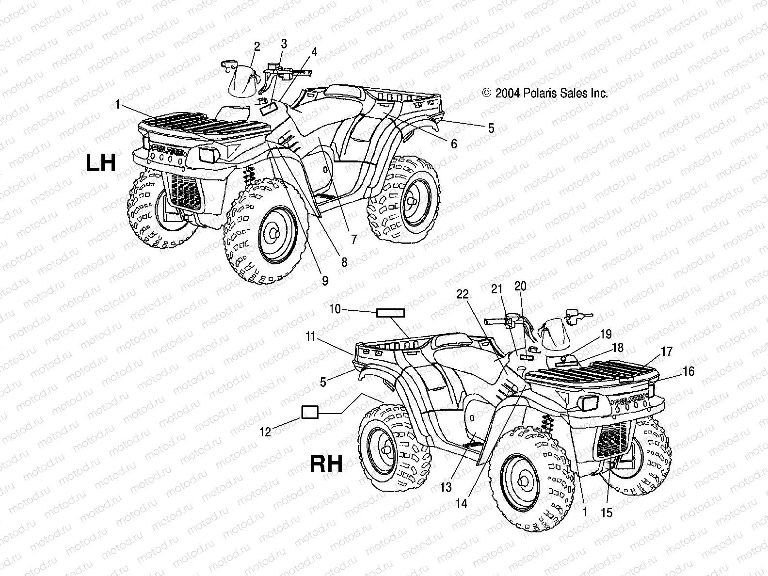 DECALS - A05JD32AA (4995169516A13) | DECALS - A05JD32AA (4995169516A13)