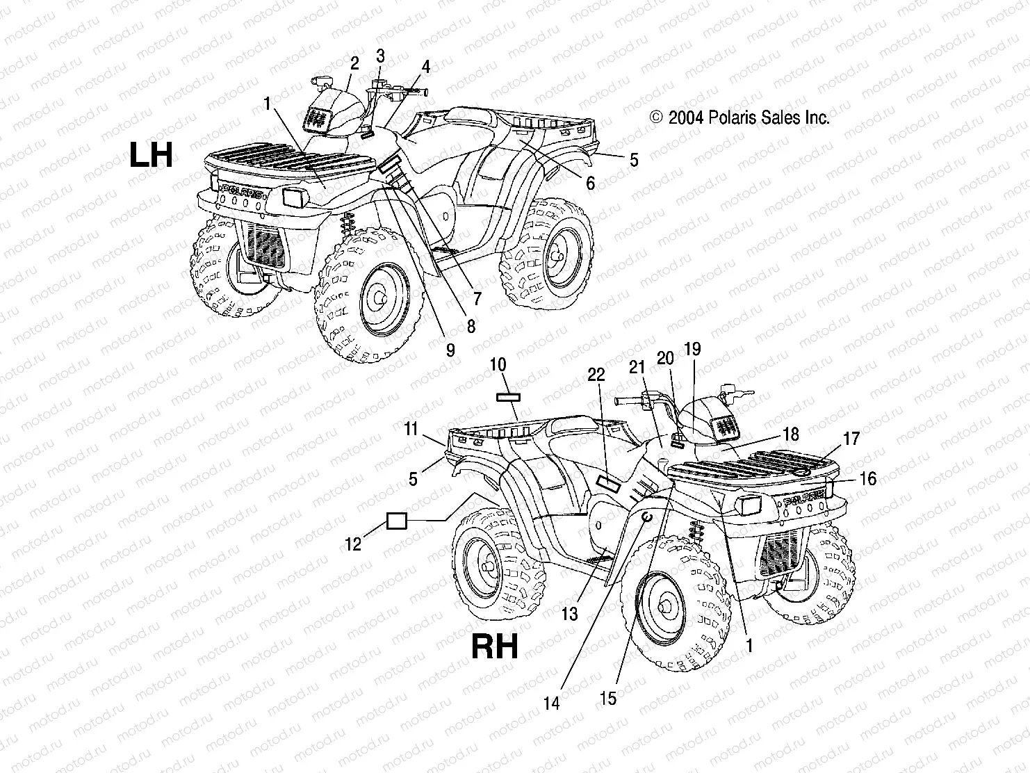 DECALS - A05JD50AA/AB/AC (4995189518A13) | DECALS - A05JD50AA/AB/AC (4995189518A13)