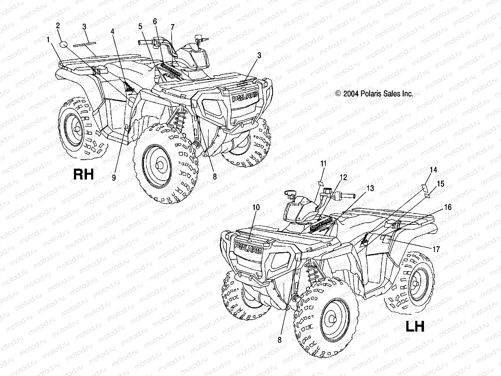 DECALS - A05MH42AB/AG/AH (4994139413A10) | DECALS - A05MH42AB/AG/AH (4994139413A10)