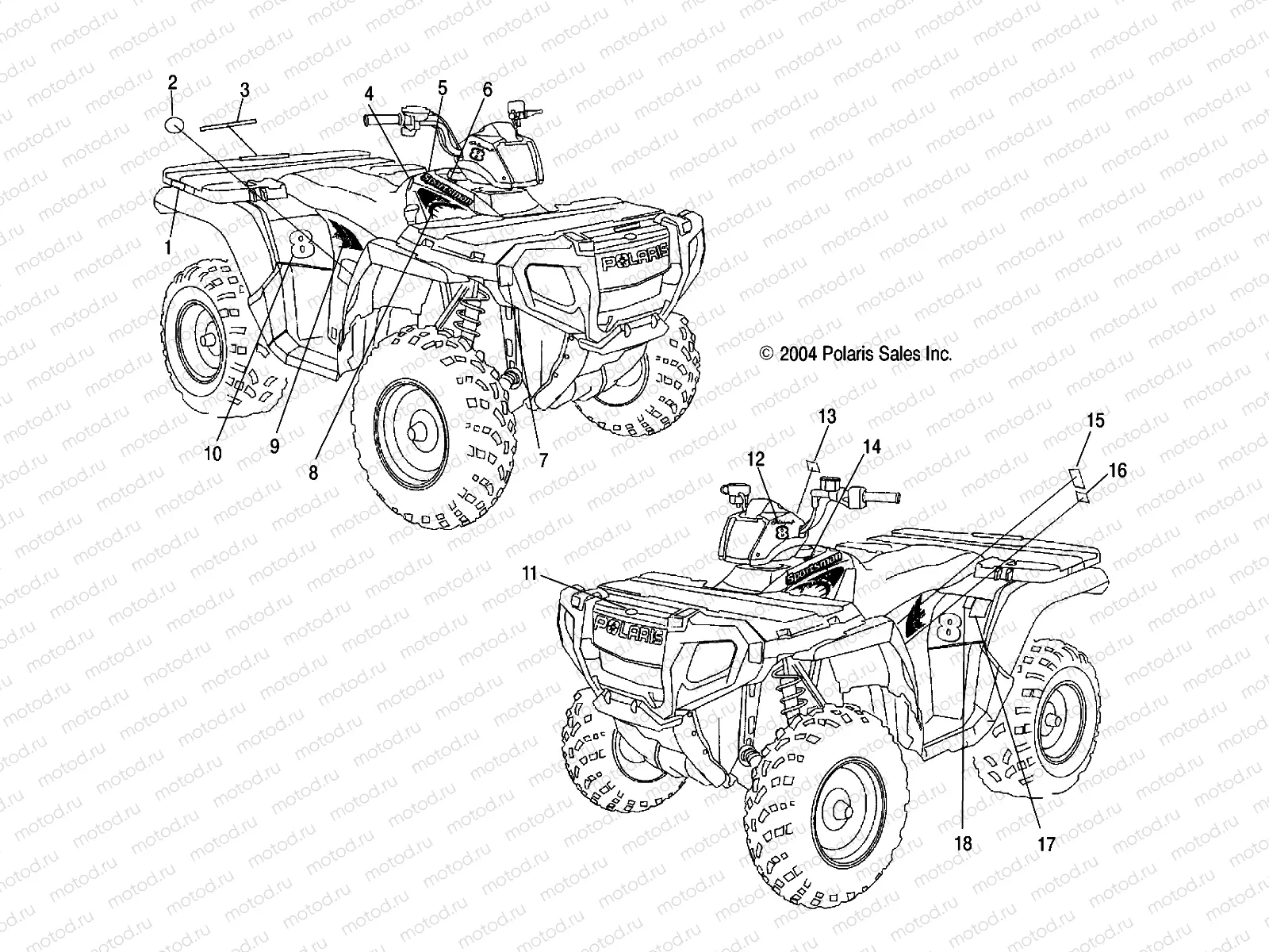 DECALS - A05MH68AS (4994279427A11) | DECALS - A05MH68AS (4994279427A11)