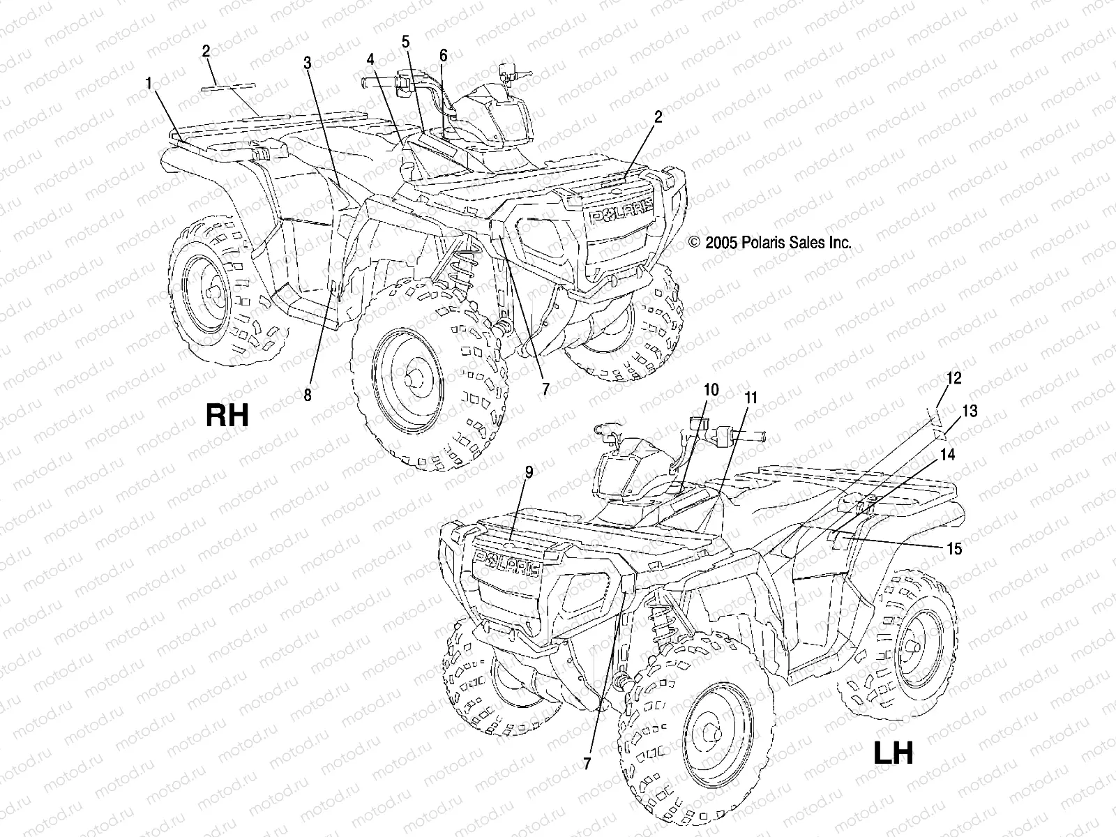 DECALS - A06MH50AA/AB/AD/AF (4999200099920009A08) | DECALS - A06MH50AA/AB/AD/AF (4999200099920009A08)