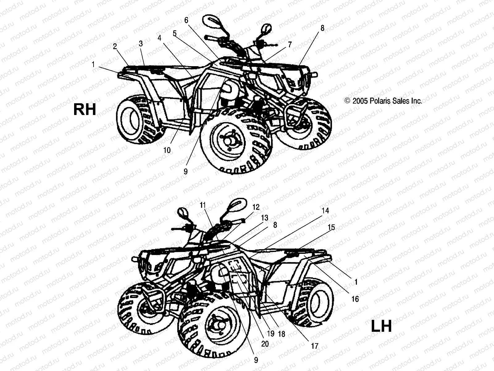 DECALS - A06PB20VA/VB (4999202869920286C05) | DECALS - A06PB20VA/VB (4999202869920286C05)