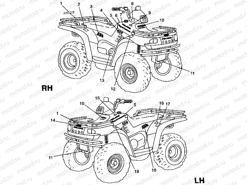 DECALS - A99CH50AC (4952455245a011) | DECALS - A99CH50AC (4952455245a011)