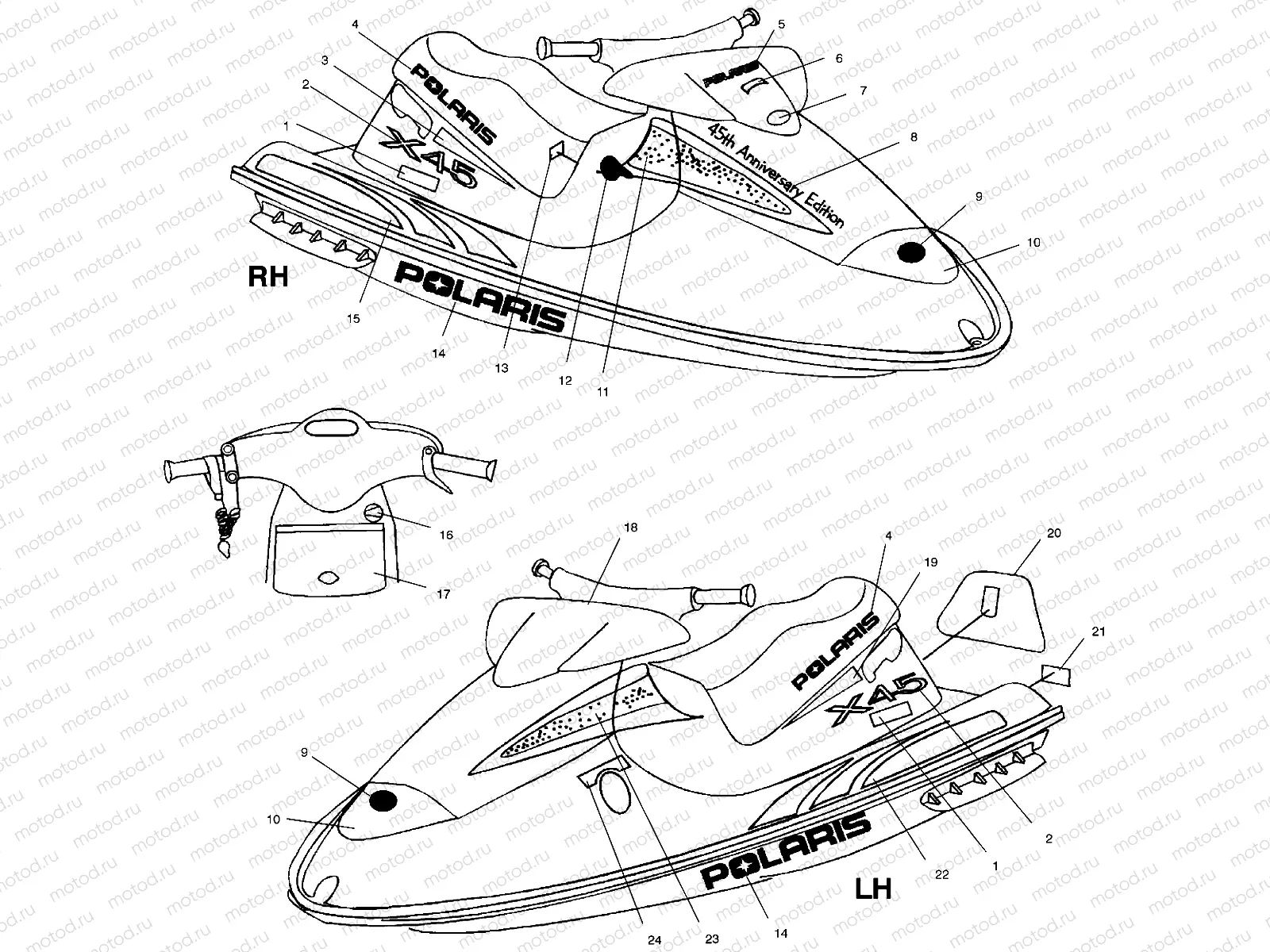 DECALS - B994596 (4955995599a007) | DECALS - B994596 (4955995599a007)