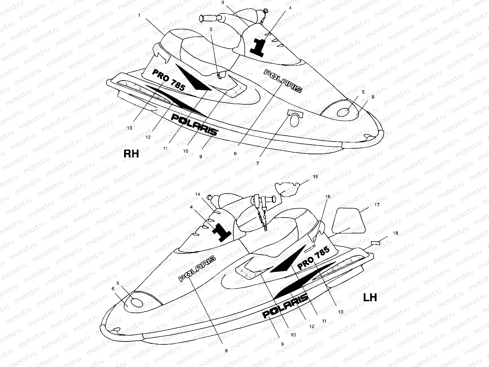 DECALS - B994978 (4951515151a007) | DECALS - B994978 (4951515151a007)