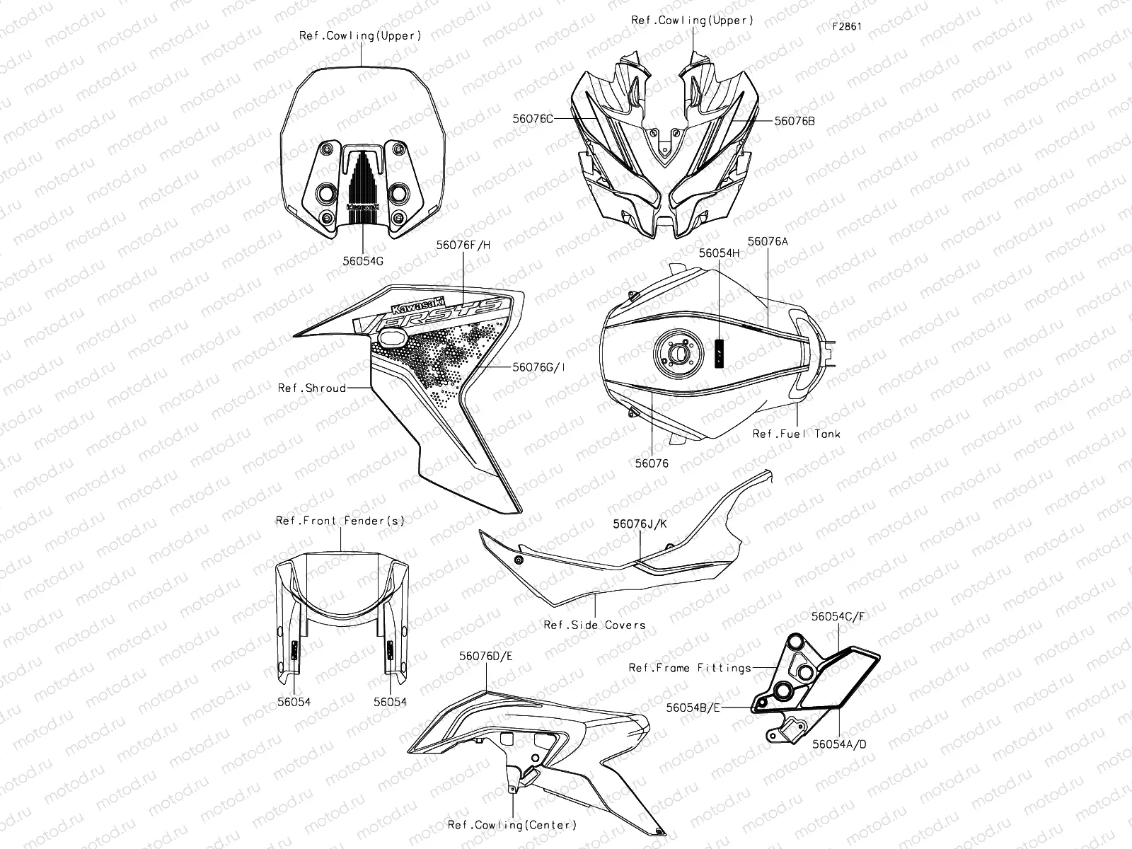 Decals Black & Green