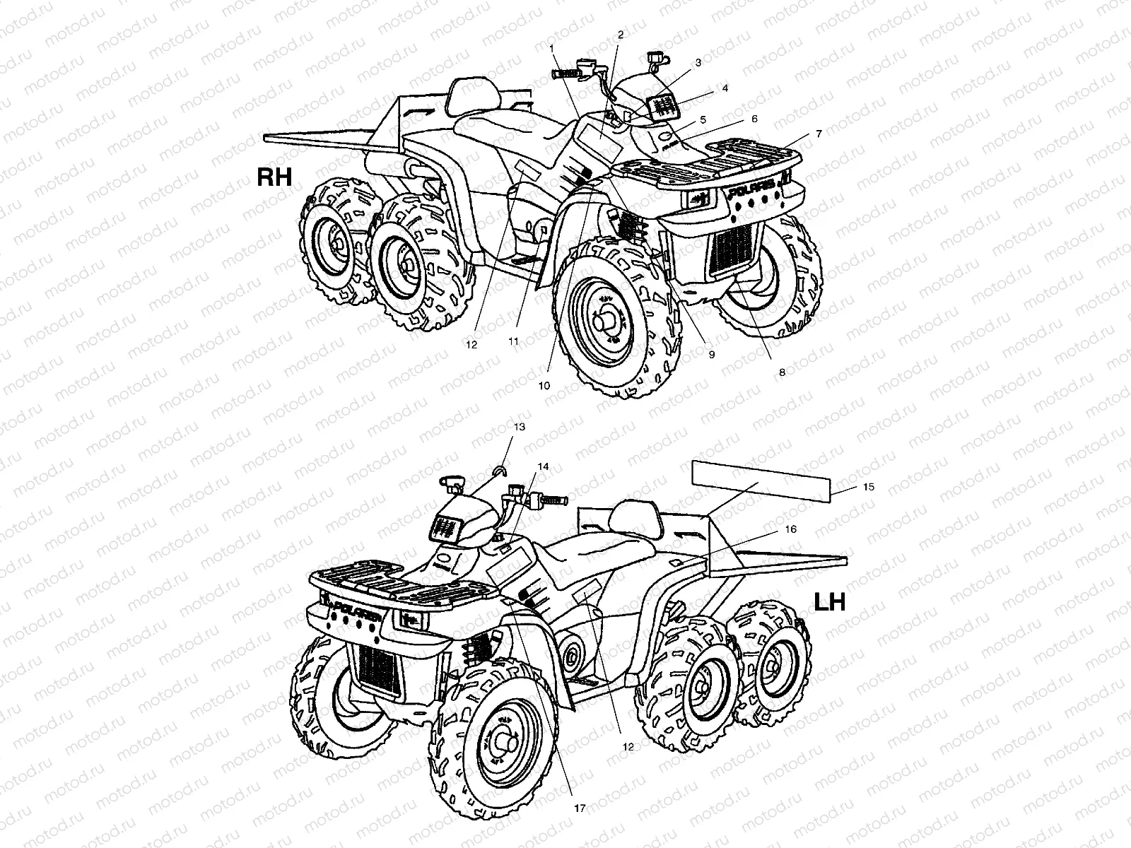 DECALS - C10CL50AA (4978707870A05) | DECALS - C10CL50AA (4978707870A05)