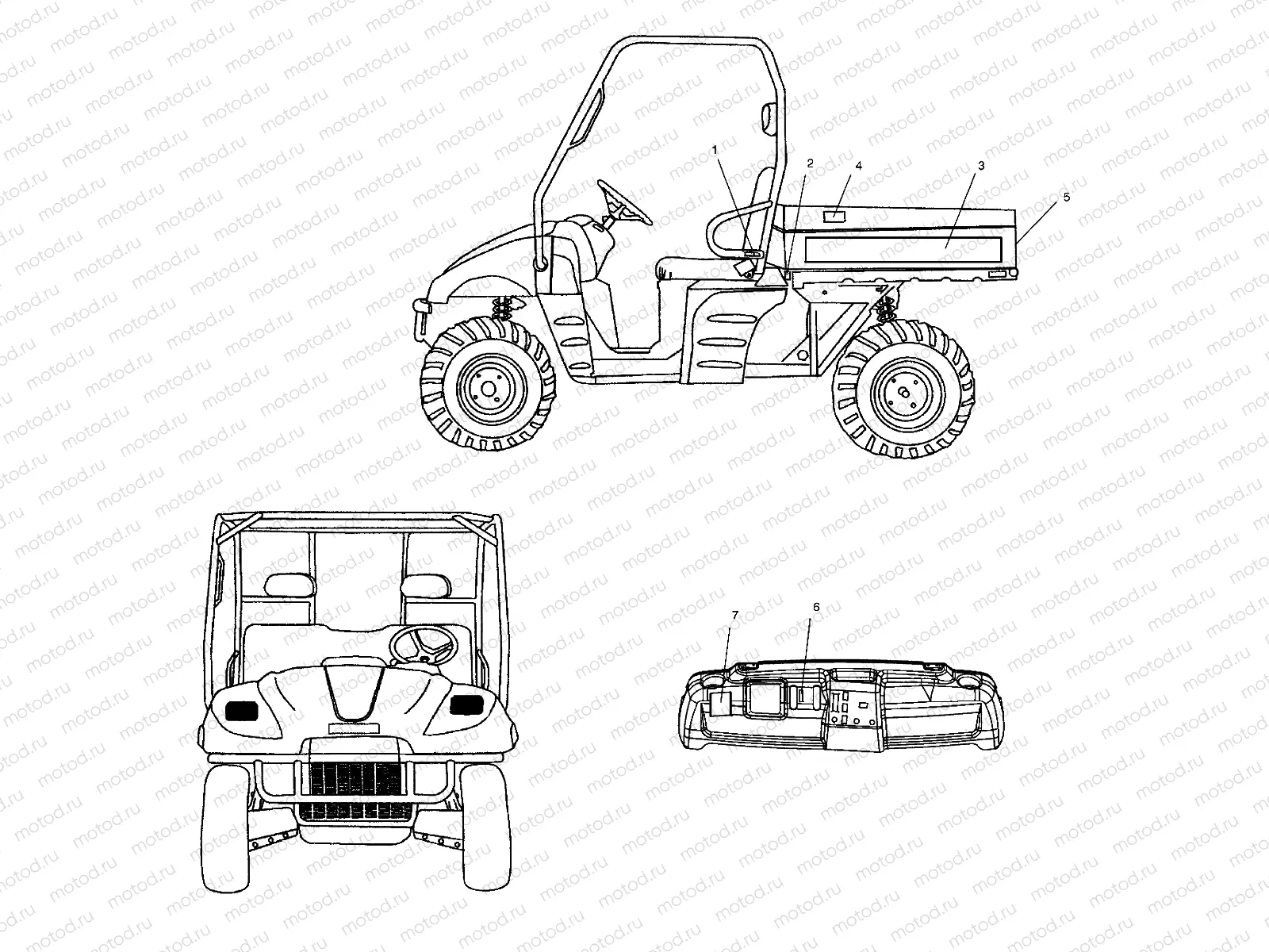 DECALS - C10RB42AA (4976407640A10) | DECALS - C10RB42AA (4976407640A10)