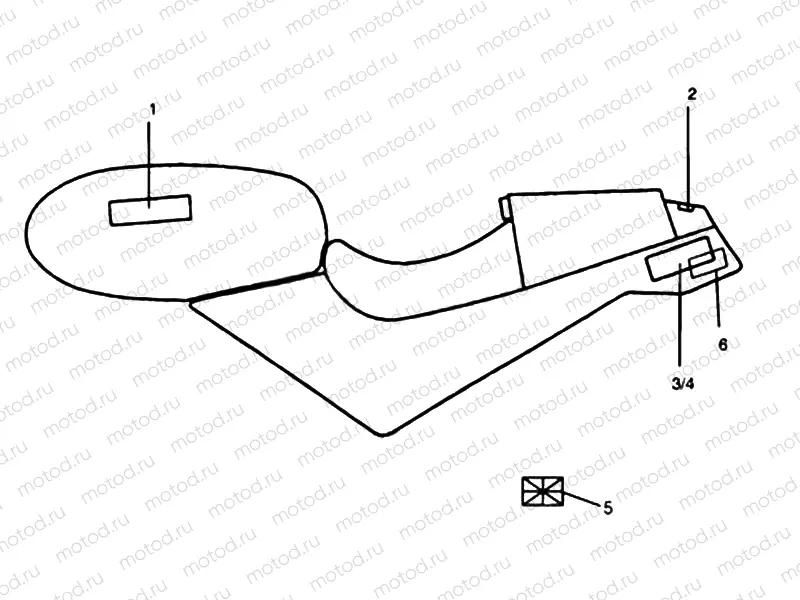 Decals Racing Yellow