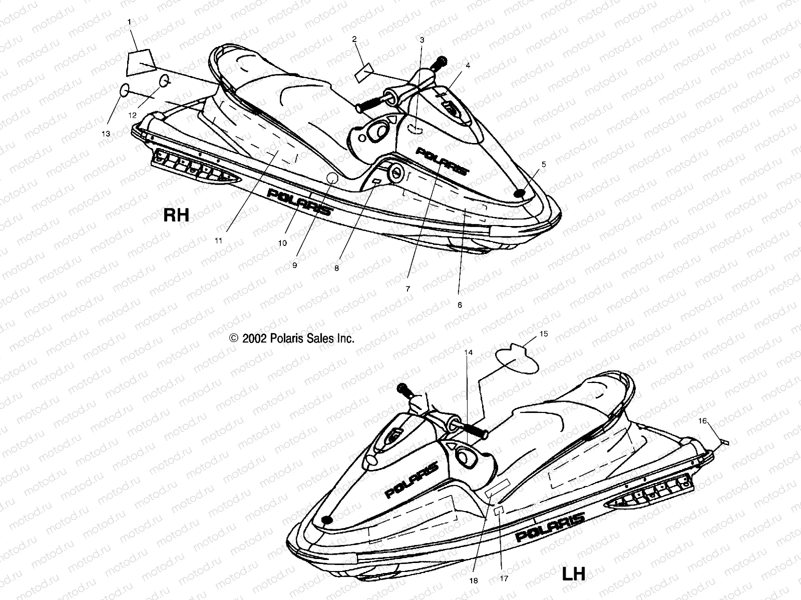 DECALS - W035197DA/W035197IA (4980998099A08) | DECALS - W035197DA/W035197IA (4980998099A08)