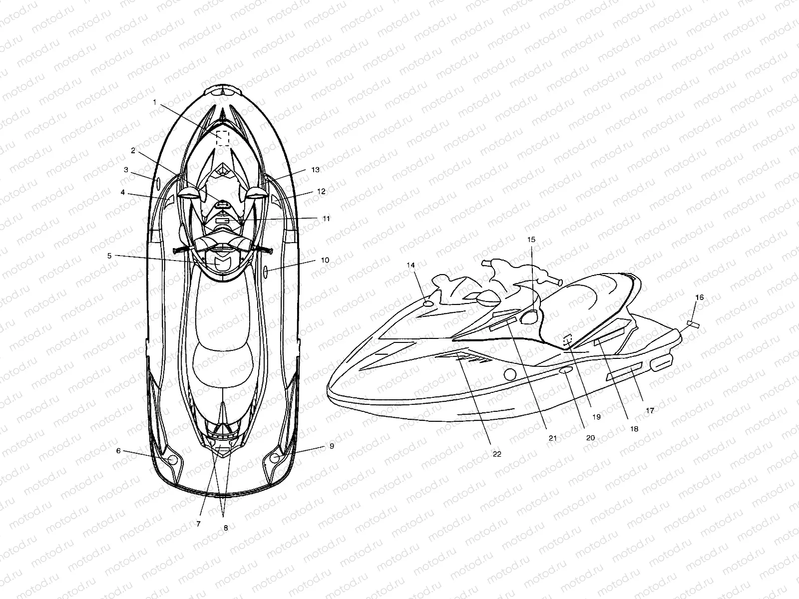 DECALS - W035303CA/CB/IA/IB (4981068106B11) | DECALS - W035303CA/CB/IA/IB (4981068106B11)