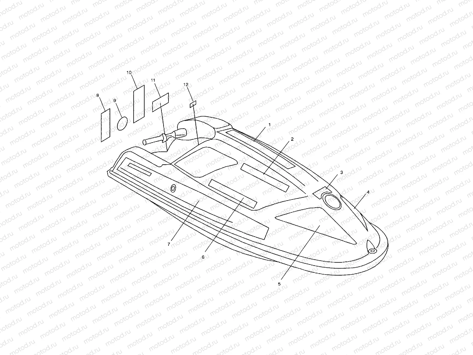 DECALS - W035402DA (4981108110A05) | DECALS - W035402DA (4981108110A05)