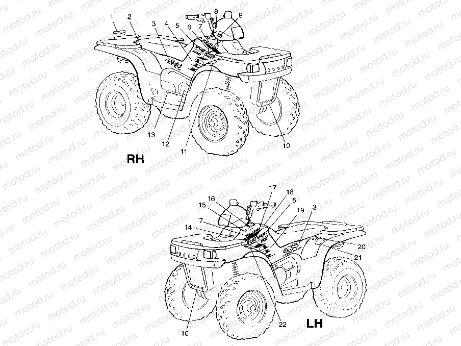 DECALS - W98CH50A (4945714571a010) | DECALS - W98CH50A (4945714571a010)