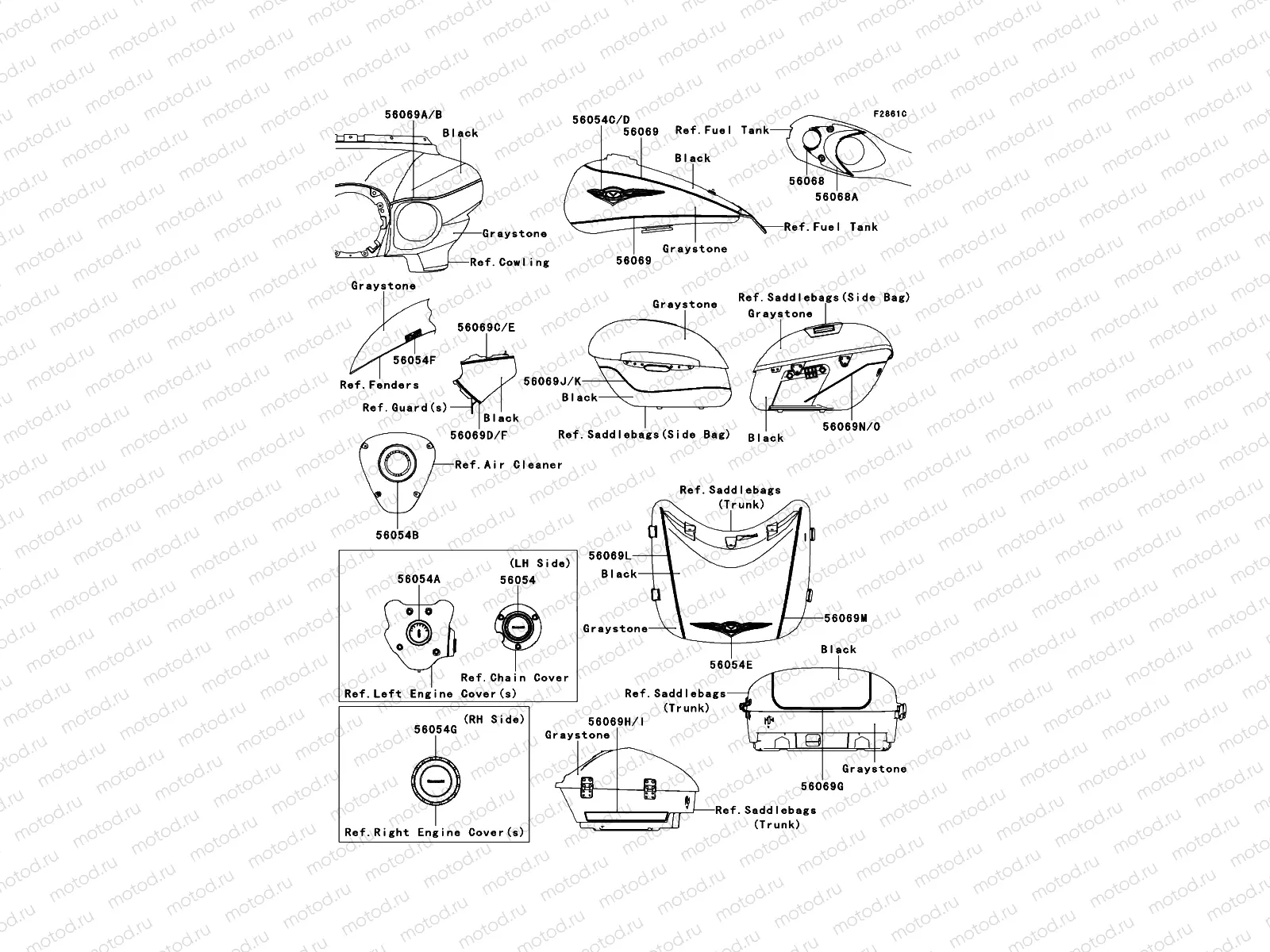 Decals(Black/Graystone)