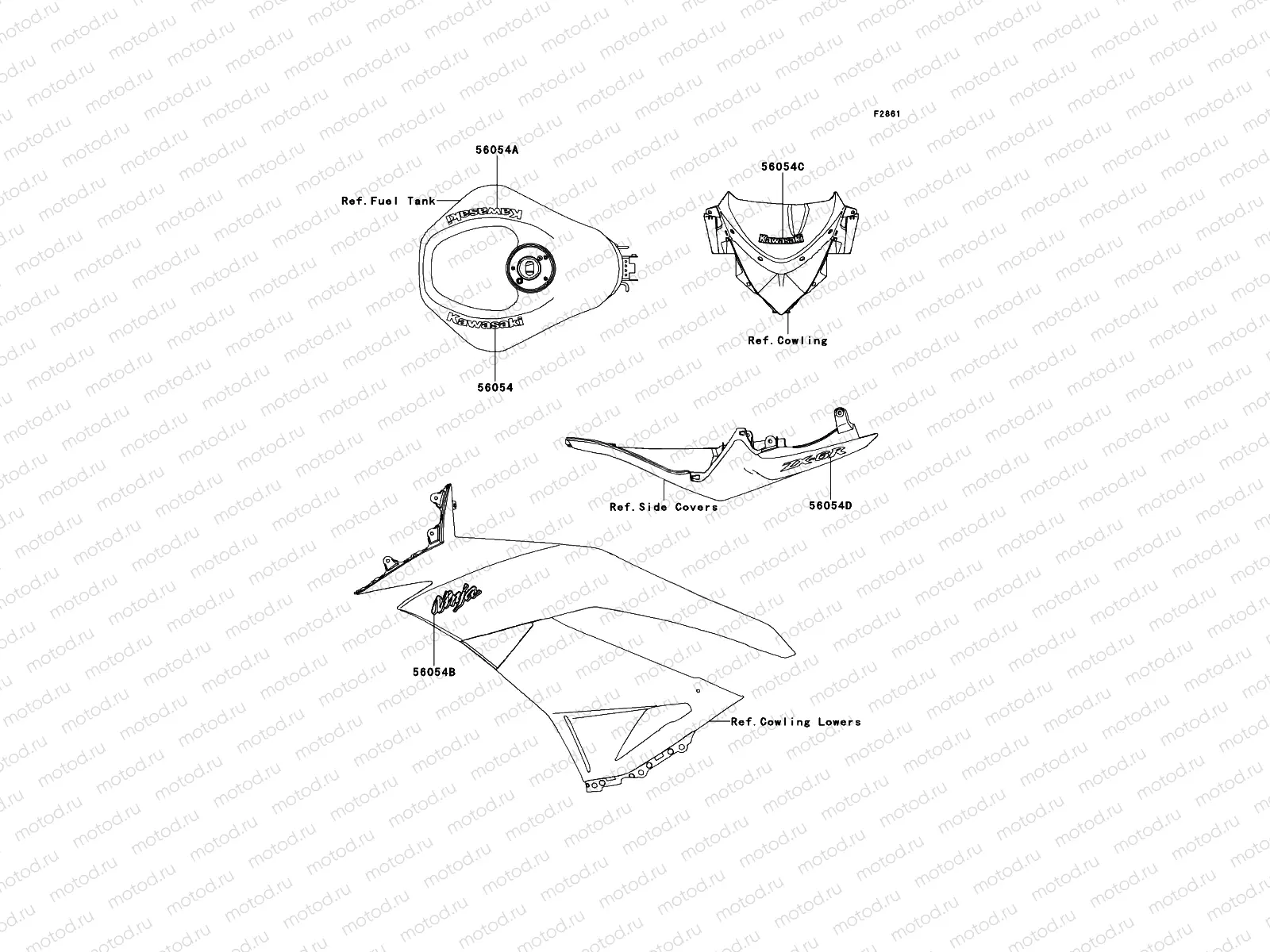 Decals(Blue)(M.D.Black)