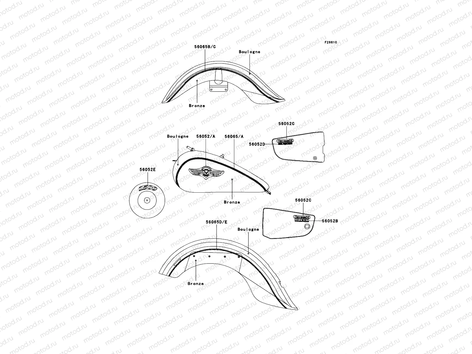 Decals(Boulogne/Bronze)