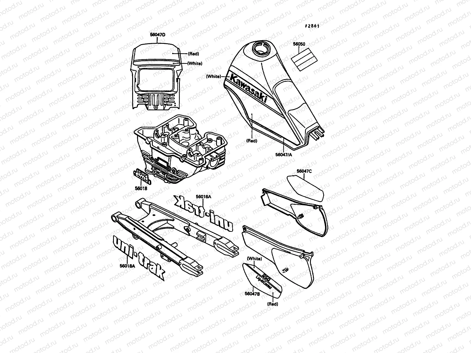 Decals(EBONY)(KL250-D5)