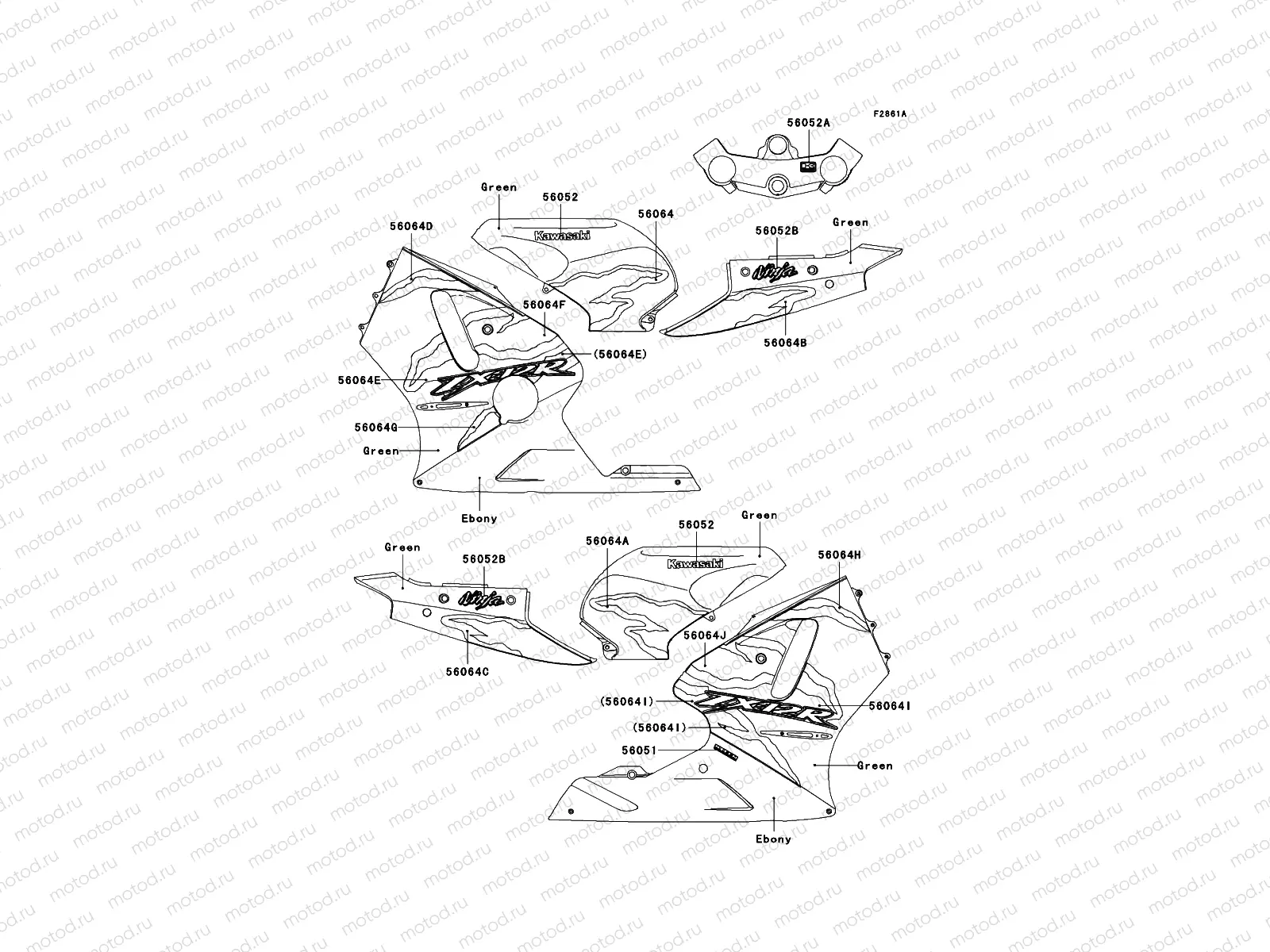 Decals(Green)(IS,UK,WV)